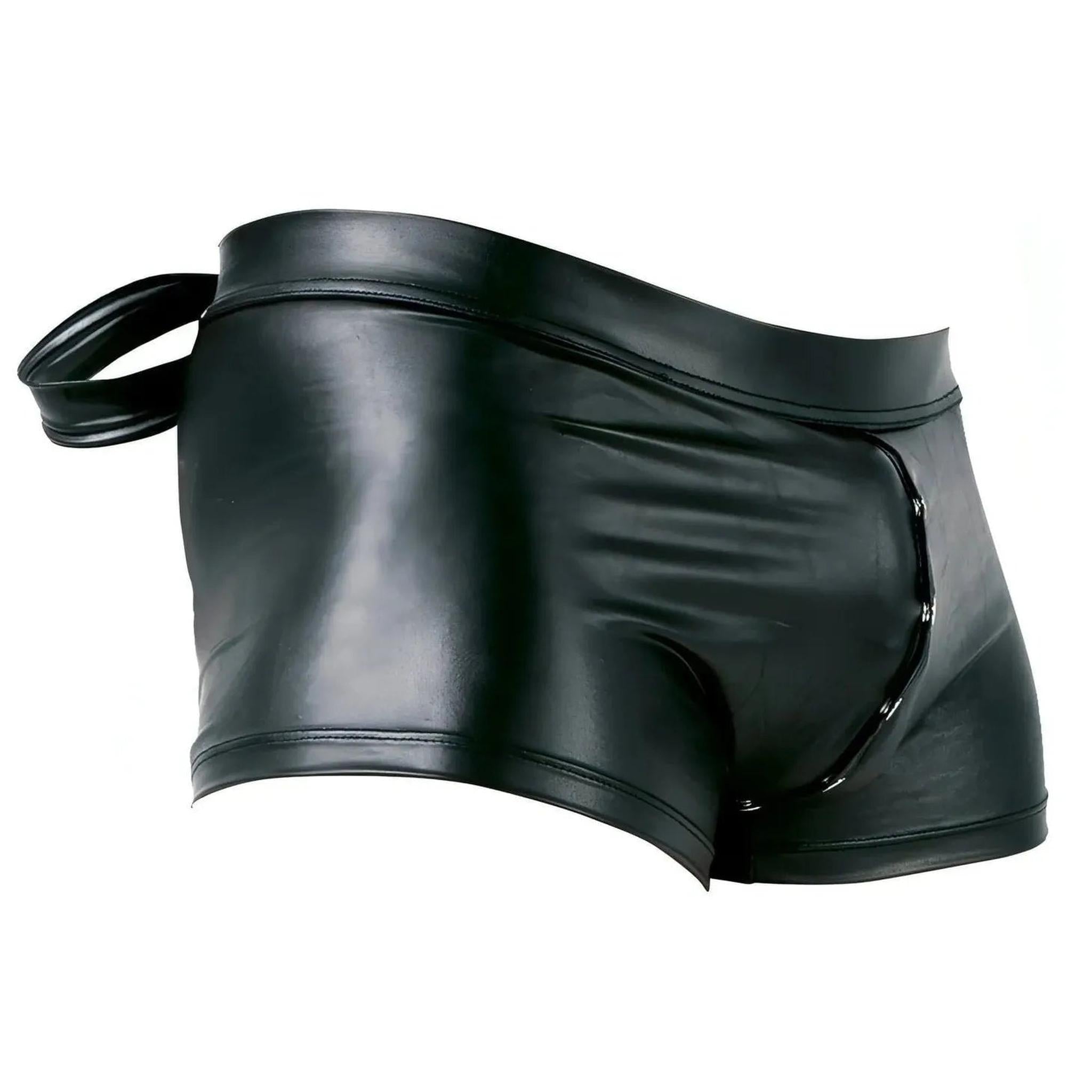 Boxer Sexy Uomo con Bottoncini anteriori e Manette Posteriori