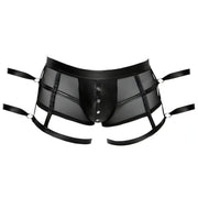 Boxer Sexy Uomo con Stringhe e Polsiere