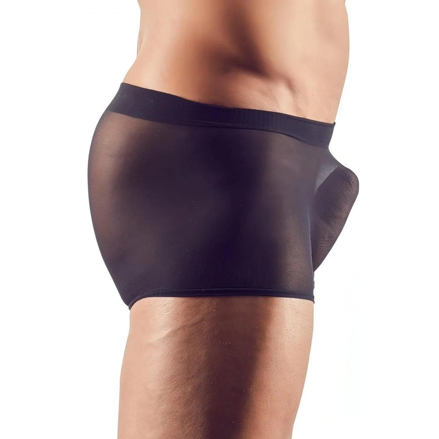 Boxer a Rete Nera Semi Trasparente