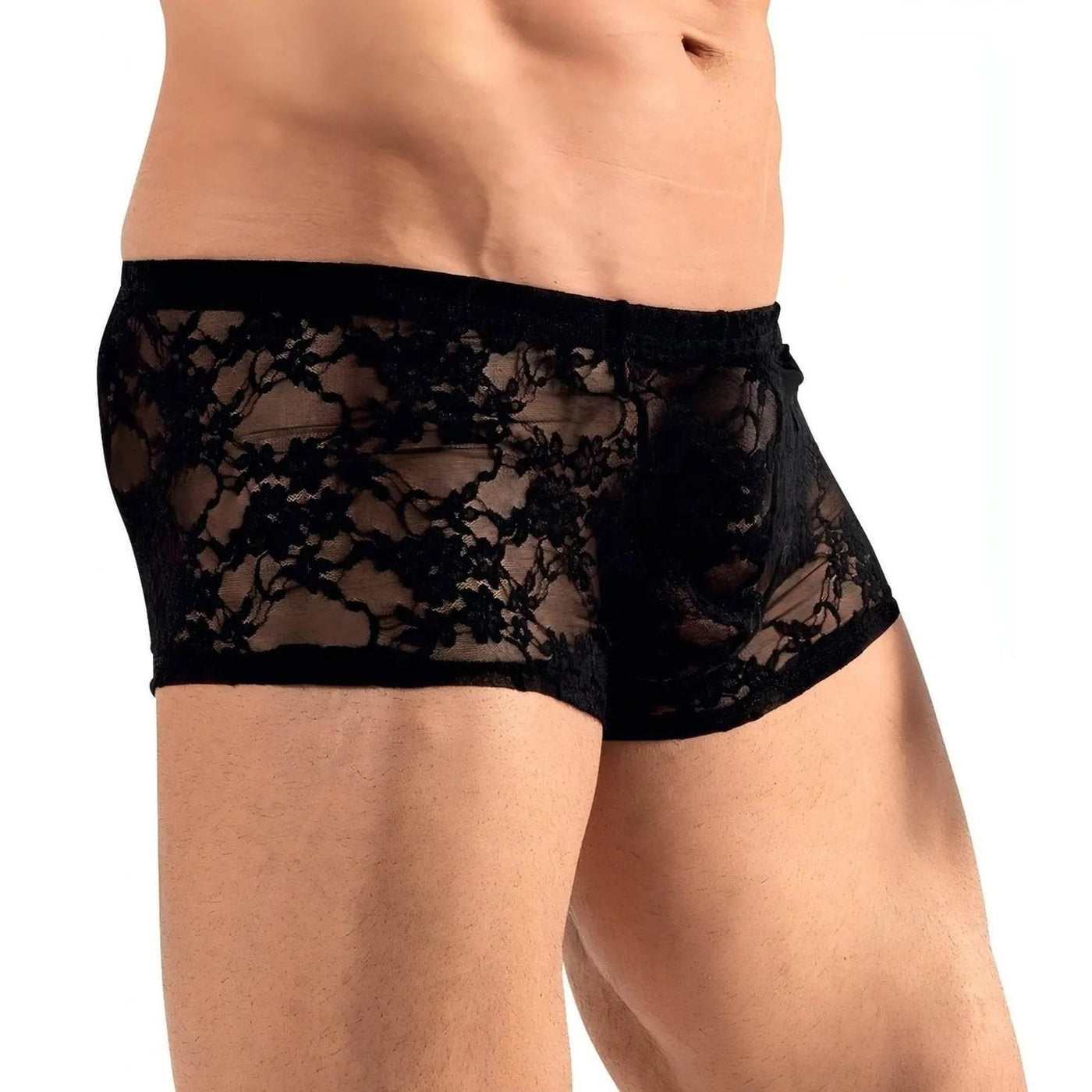 Boxer in pizzo ricamato