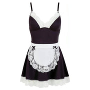 Cameriera Sexy Vestitino con grembiule in pizzo coordinato