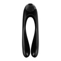 Candy Cane Finger Vibrator - Black
