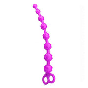Catena anale con rilievi stimolanti - Viola