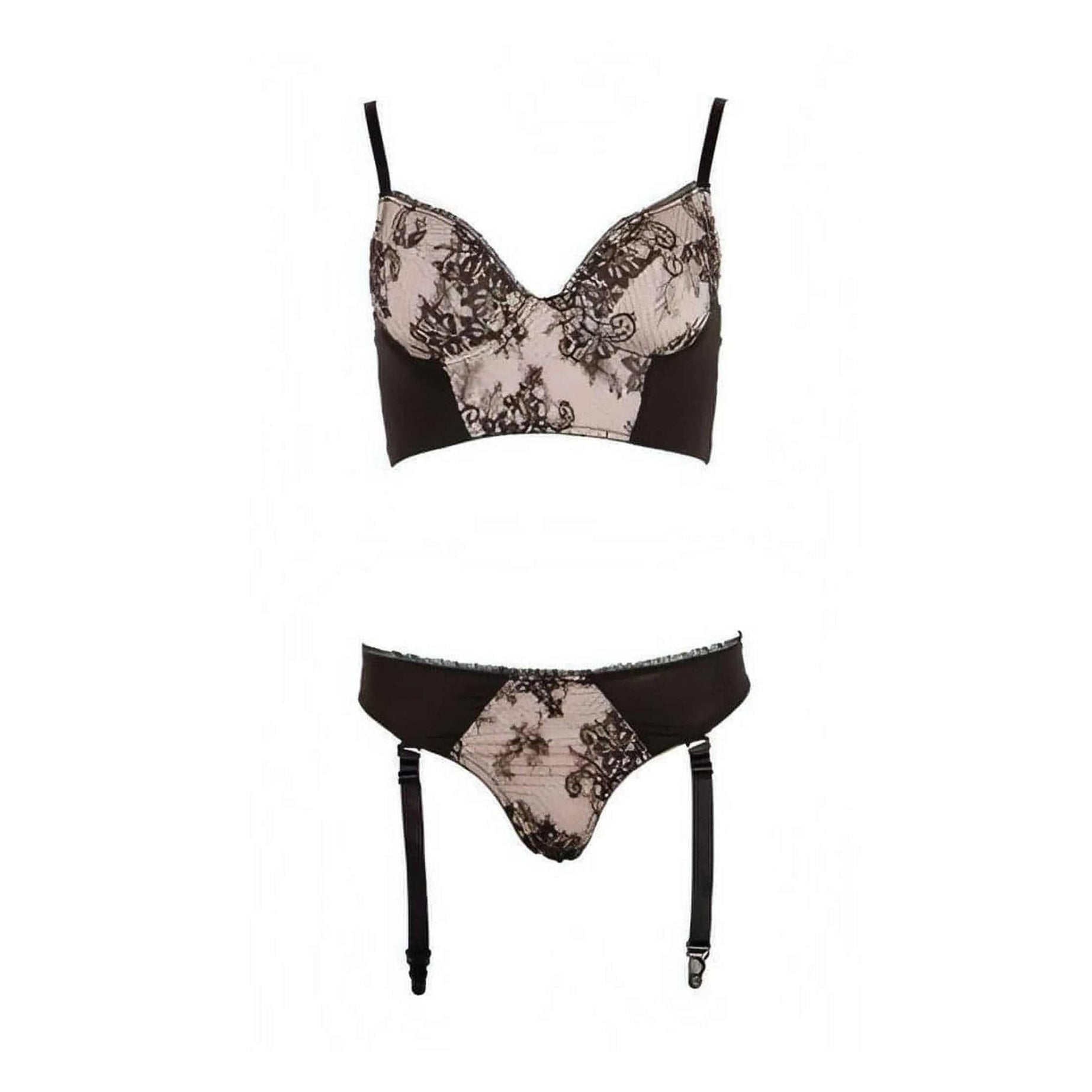 Charme Lingerie Set 3 Pezzi