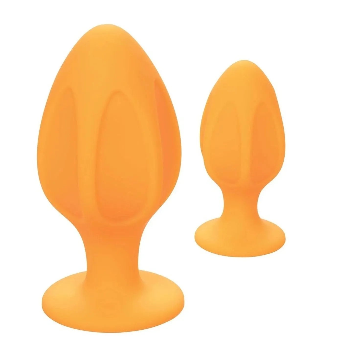 Cheeky ButtPlug Set - Silicone Medicale, Arancione - GoEstasy