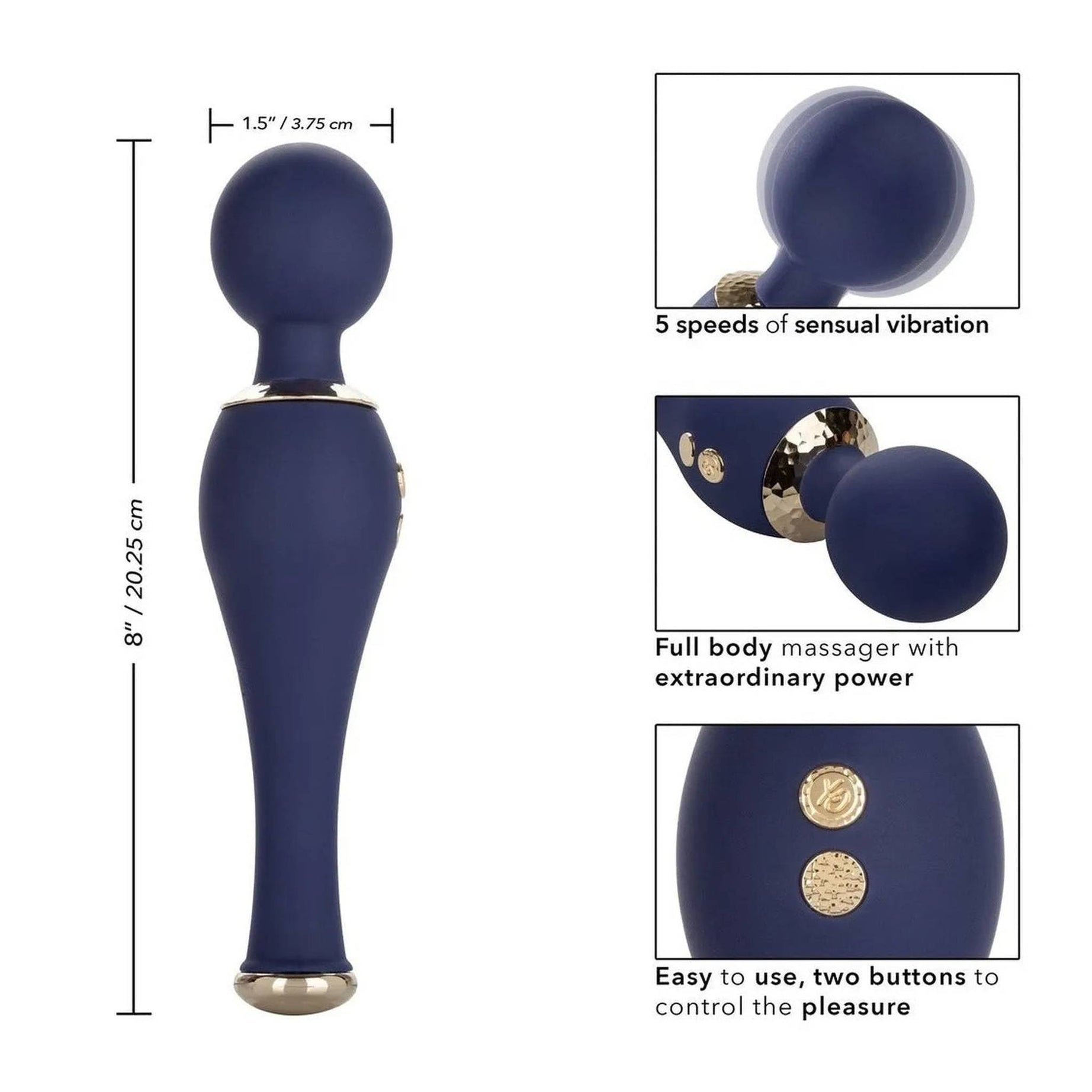 Chic Poppy Massaggiatore Clitorideo Elegante con 5 vibrazioni diverse