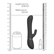 Chou Vibratore Rabbit con 4 testine intercambiabili