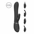 Chou Vibratore Rabbit con 4 testine intercambiabili