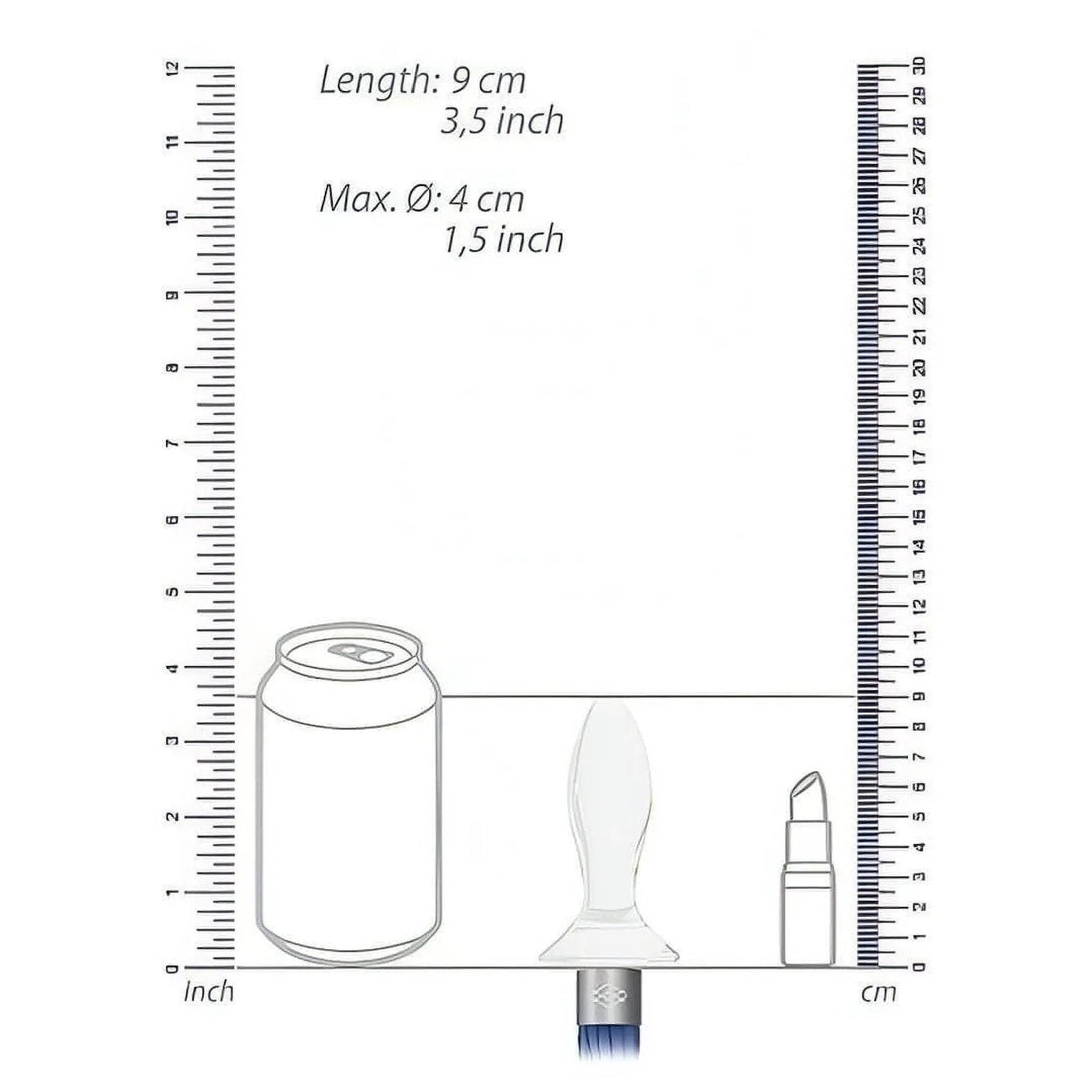 Chrystalino Tail - White