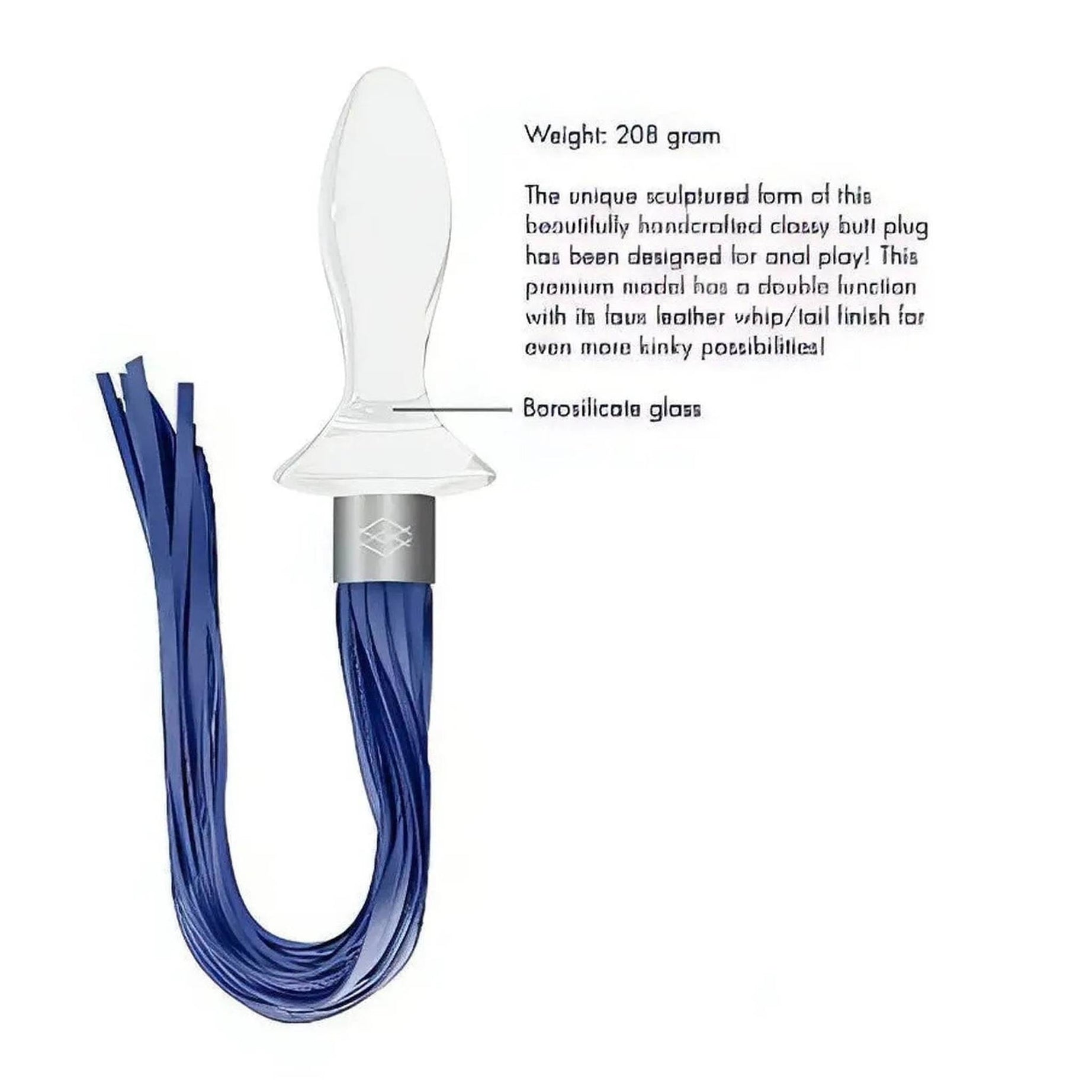 Chrystalino Tail - White