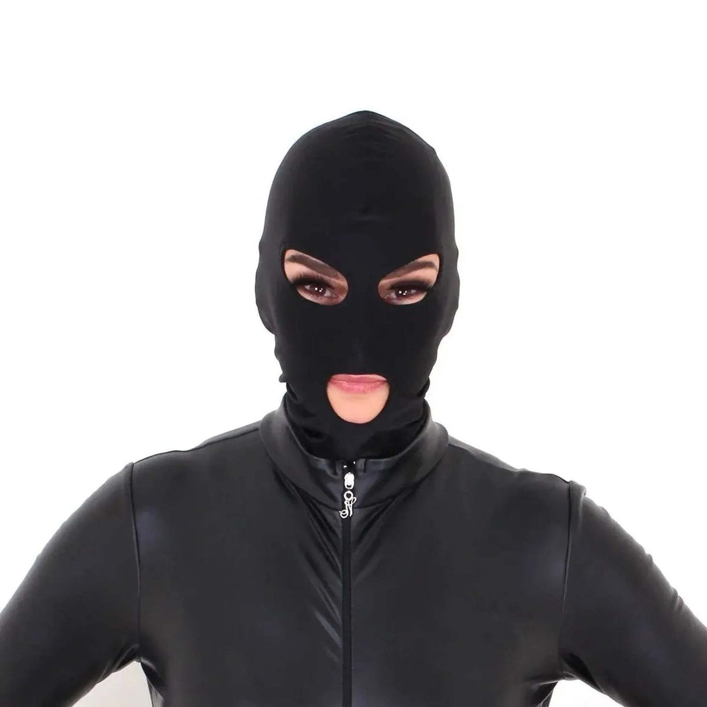 Classic Hood Occhi e Bocca Scoperti - Nero