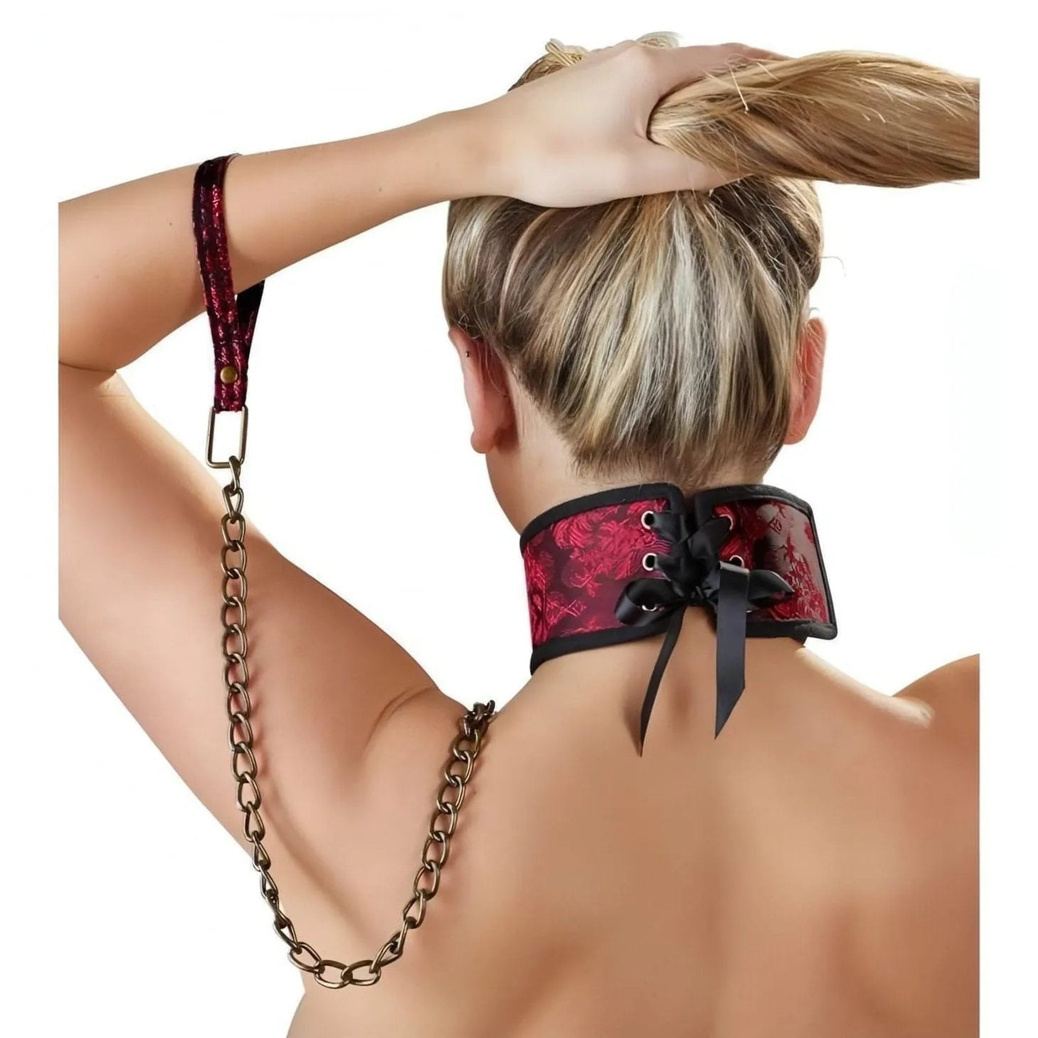 Collare Spesso con Guinzaglio Asia