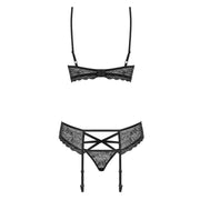 Completino Nero 3 Pezzi - S/M
