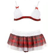 Completino Scolaretta Sexy 3 pezzi
