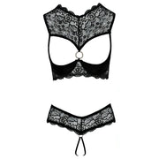 Completino Sexy In Pizzo Taglio Alto