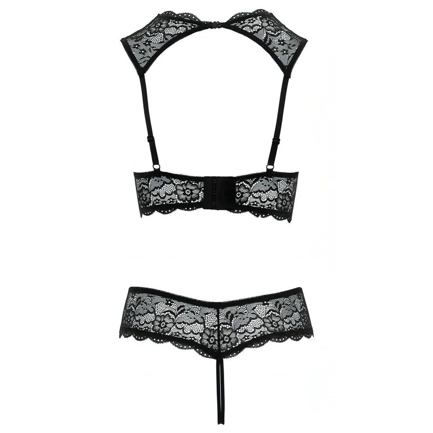 Completino Sexy In Pizzo Taglio Alto