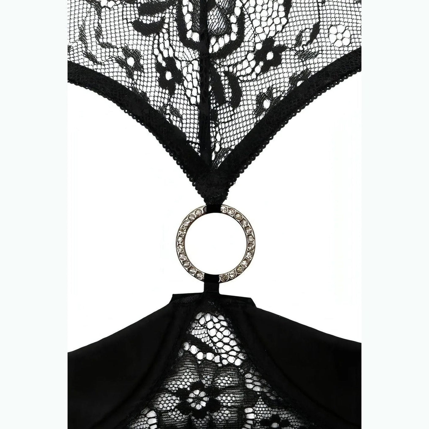 Completino Sexy In Pizzo Taglio Alto