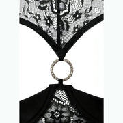 Completino Sexy In Pizzo Taglio Alto