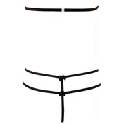 Completino in pizzo nero 2 pezzi