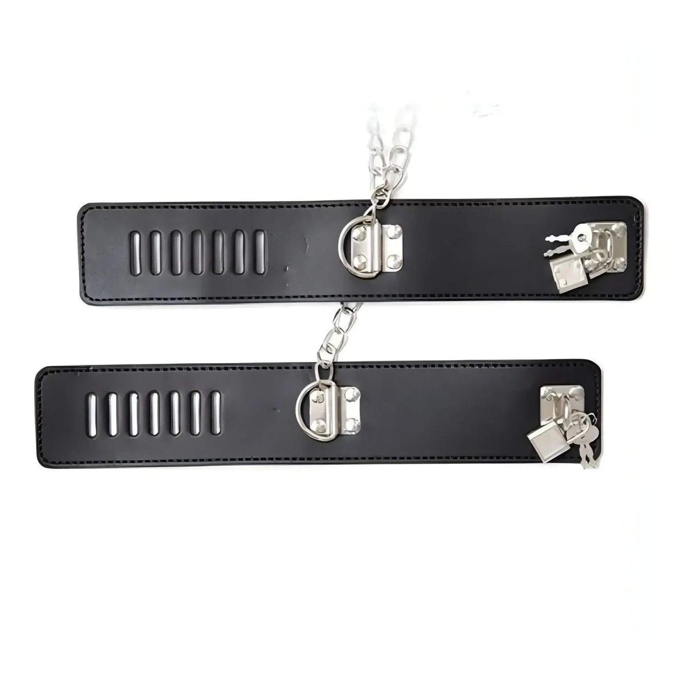 Costrittivo Chain Hogtie Black - Cuoio, Nero