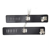 Costrittivo Chain Hogtie Black - Cuoio, Nero