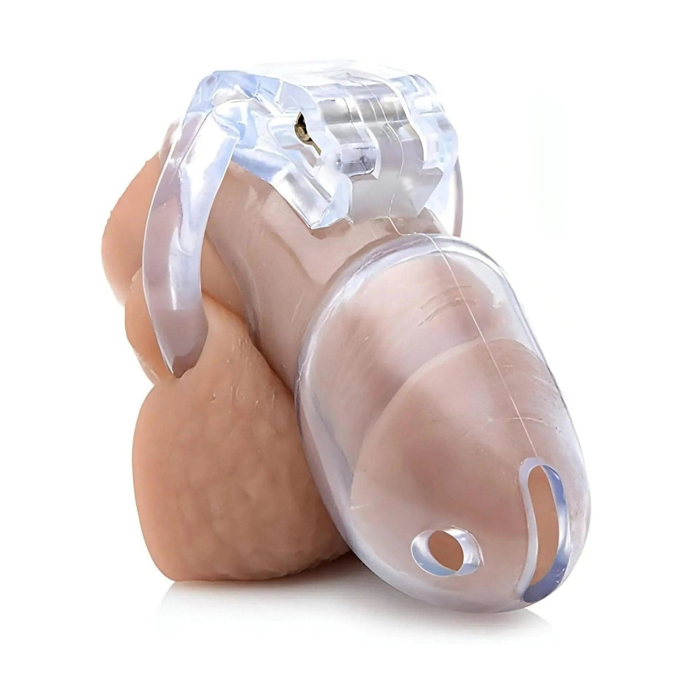 Cuckold Silicone Penis Cage with Locker