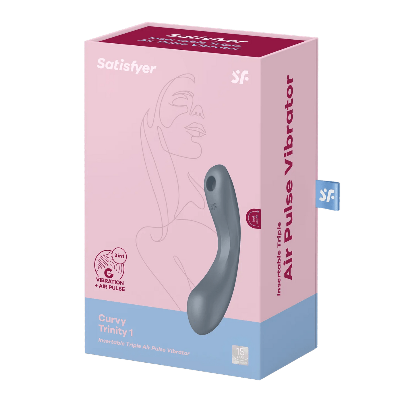Curvy Trinity 1 - Bluegrey