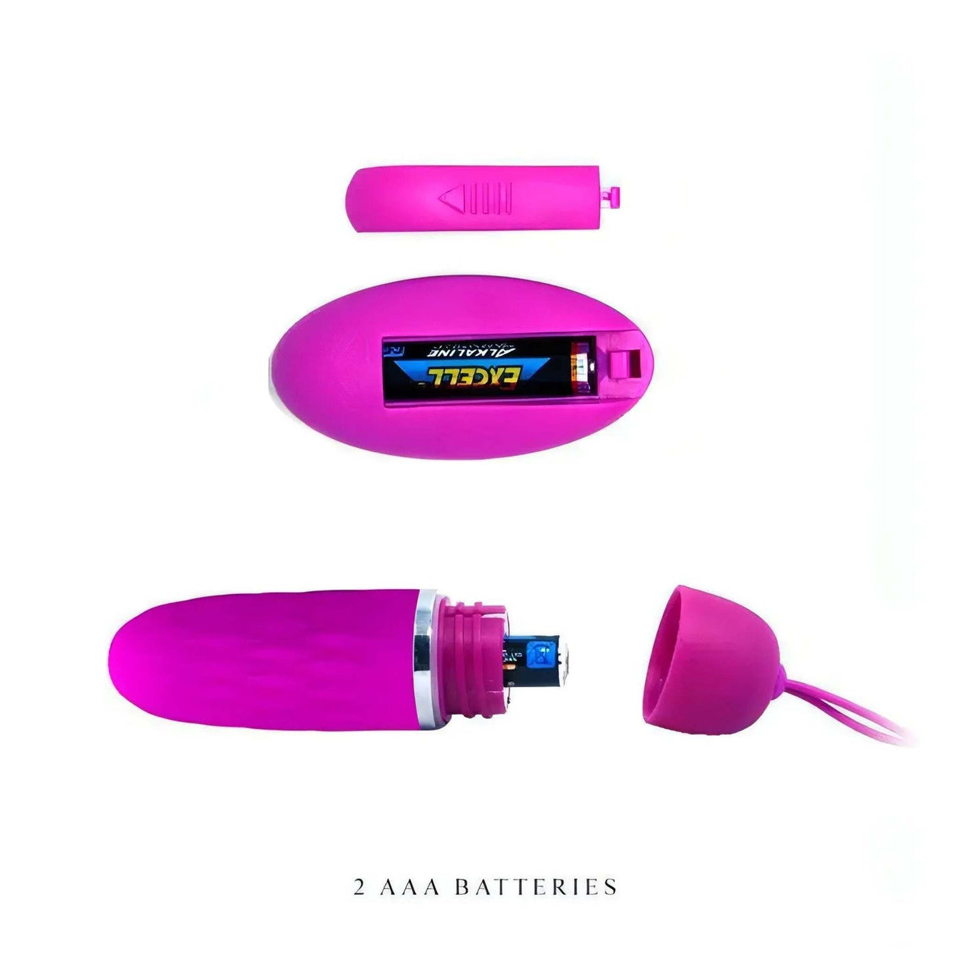 Dawn, ovetto vibrante wireless - Viola, silicone