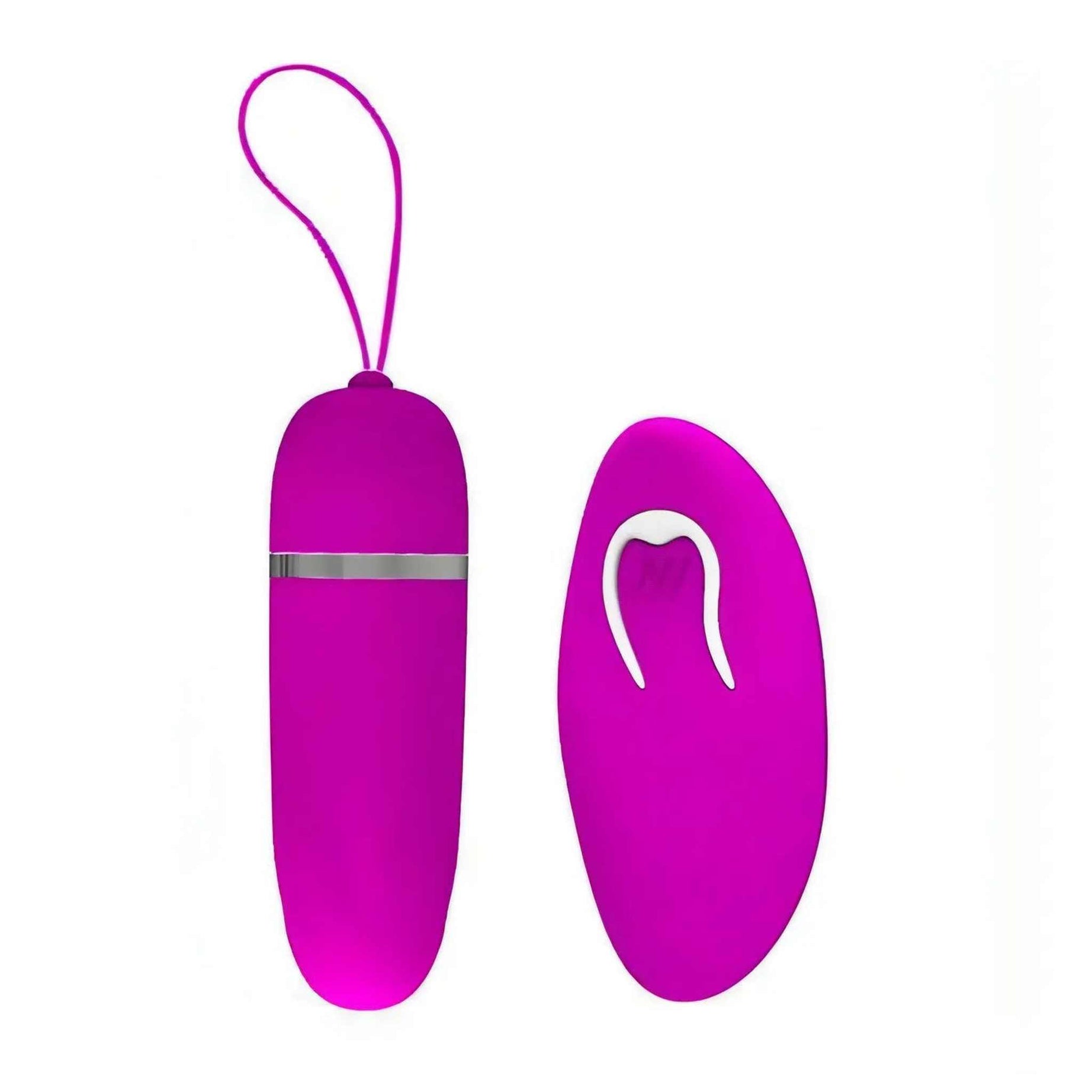 Debby, ovetto vibrante wireless - Viola, silicone