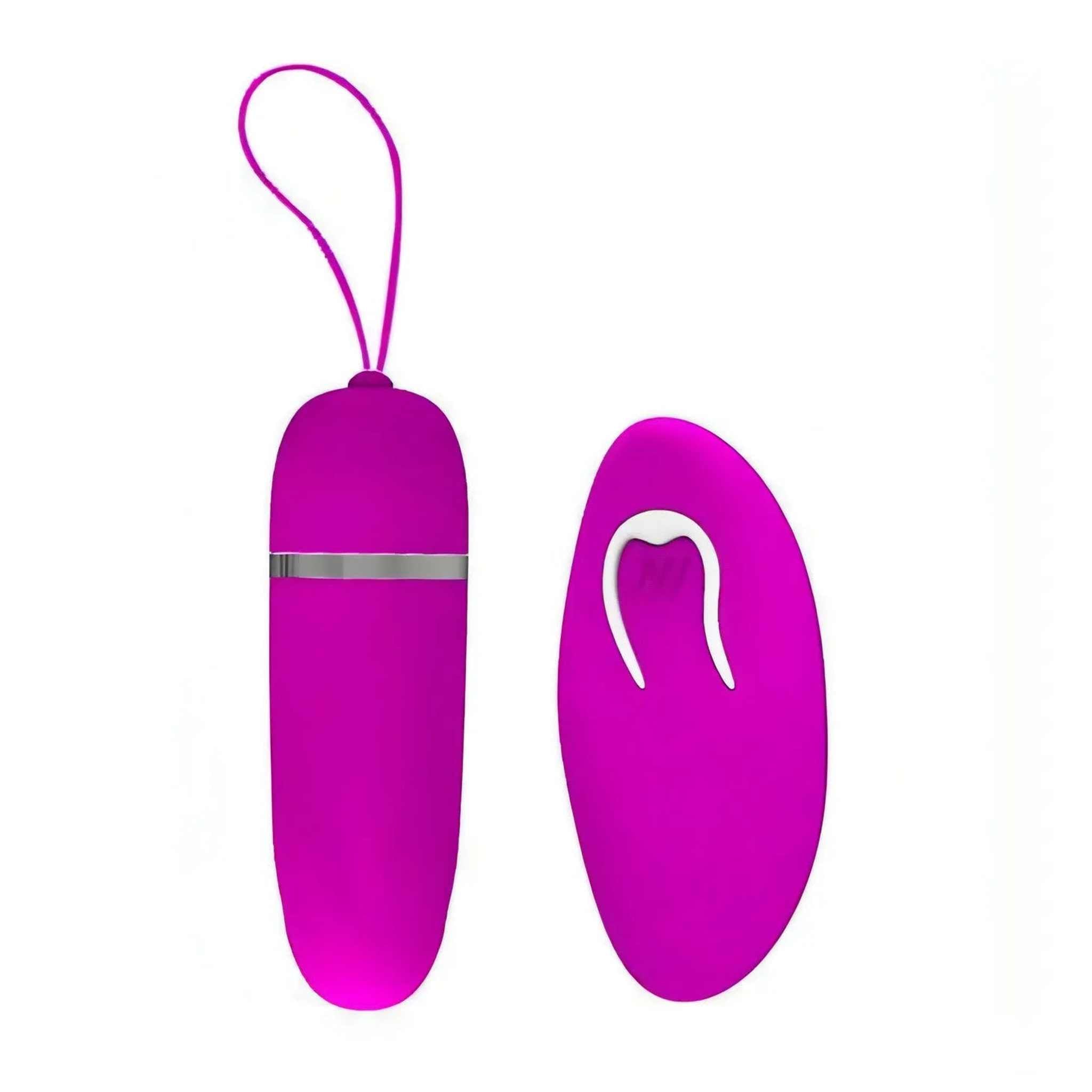 Debby, ovetto vibrante wireless - Viola, silicone