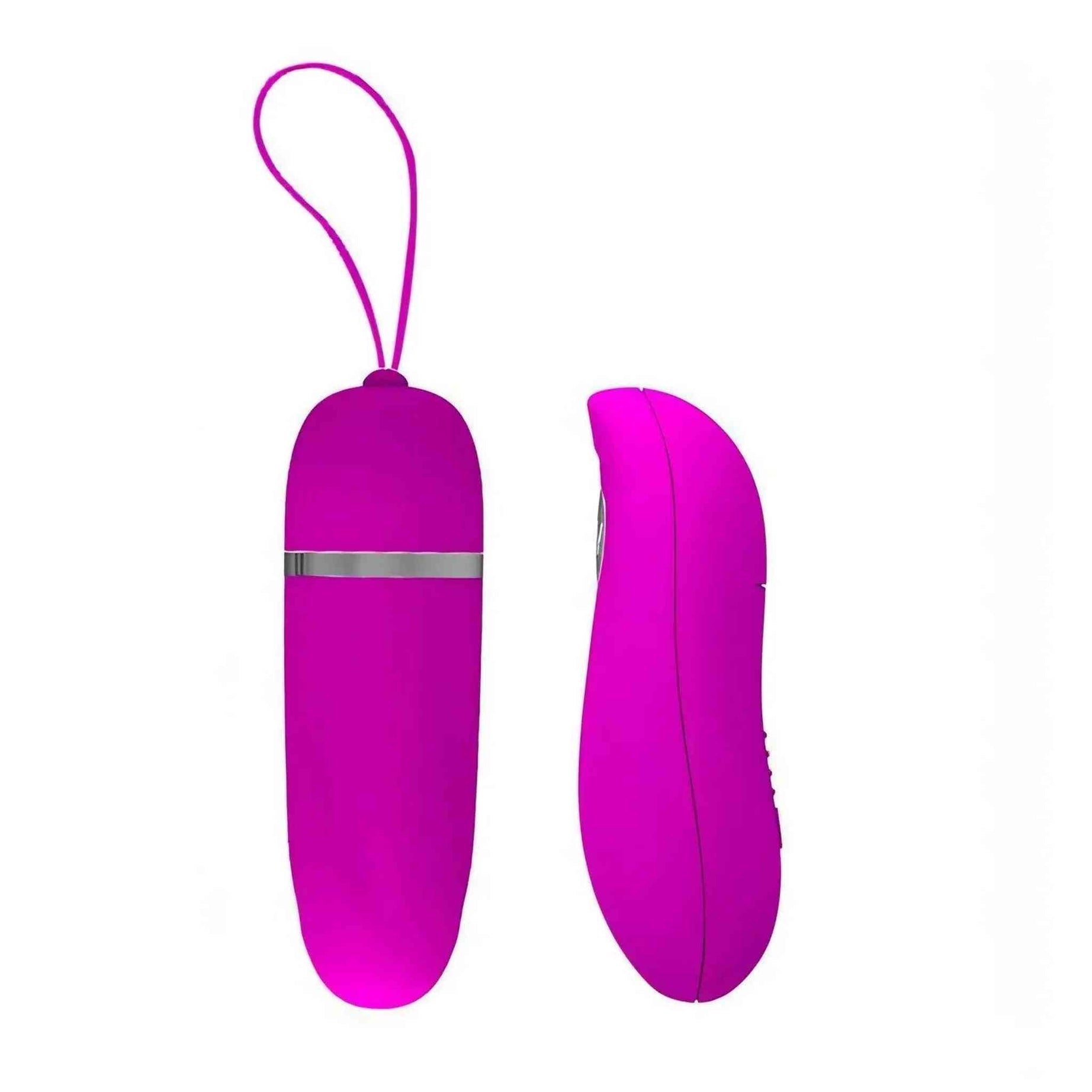 Debby, ovetto vibrante wireless - Viola, silicone