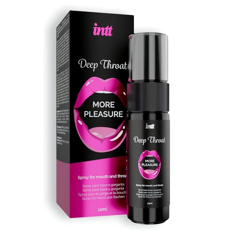 Deep Throat Refreshing Spray with Mint Flavor for Relaxing Pharyngeal Muscles