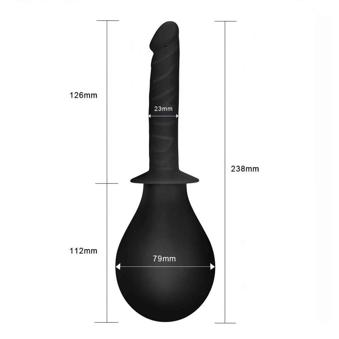 Deluxe Douche - Doccetta intima a forma fallica