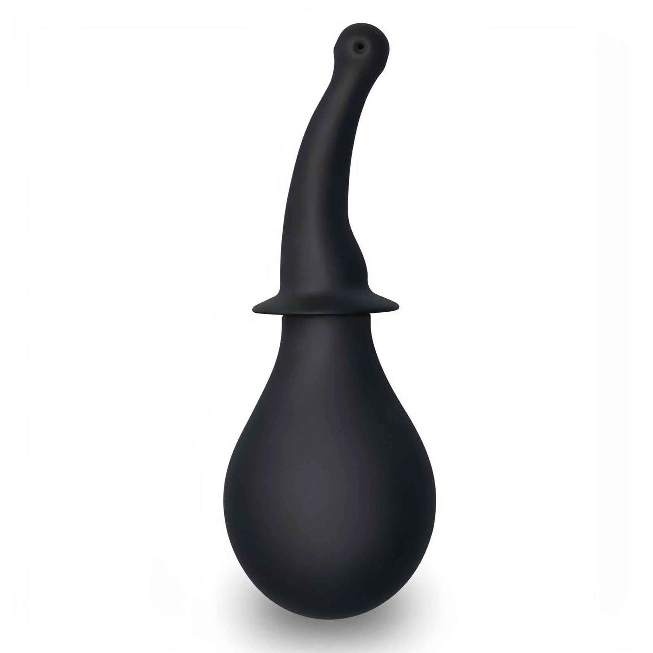 Deluxe Douche - Doccetta intima con dildo in silicone - Nero - GoEstasy