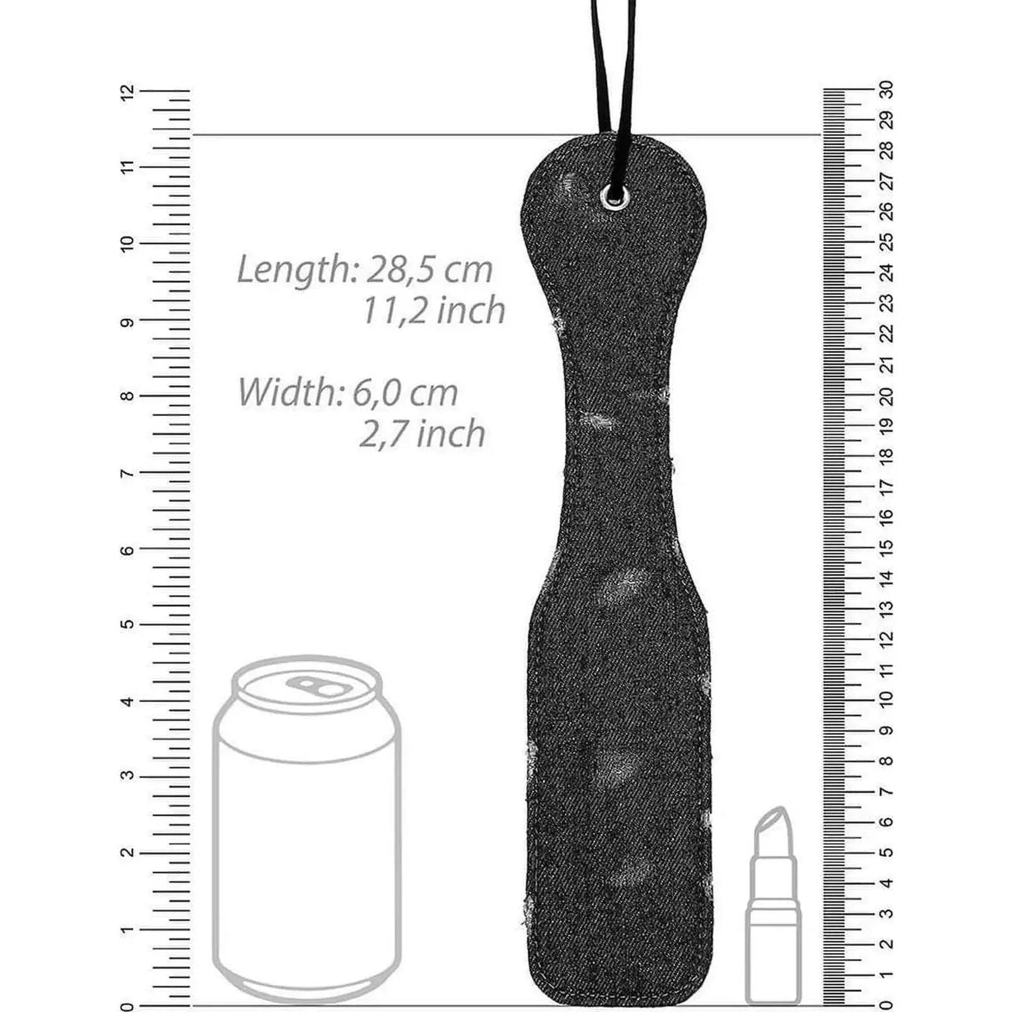 Denim Paddle - Roughend Denim Style - Black