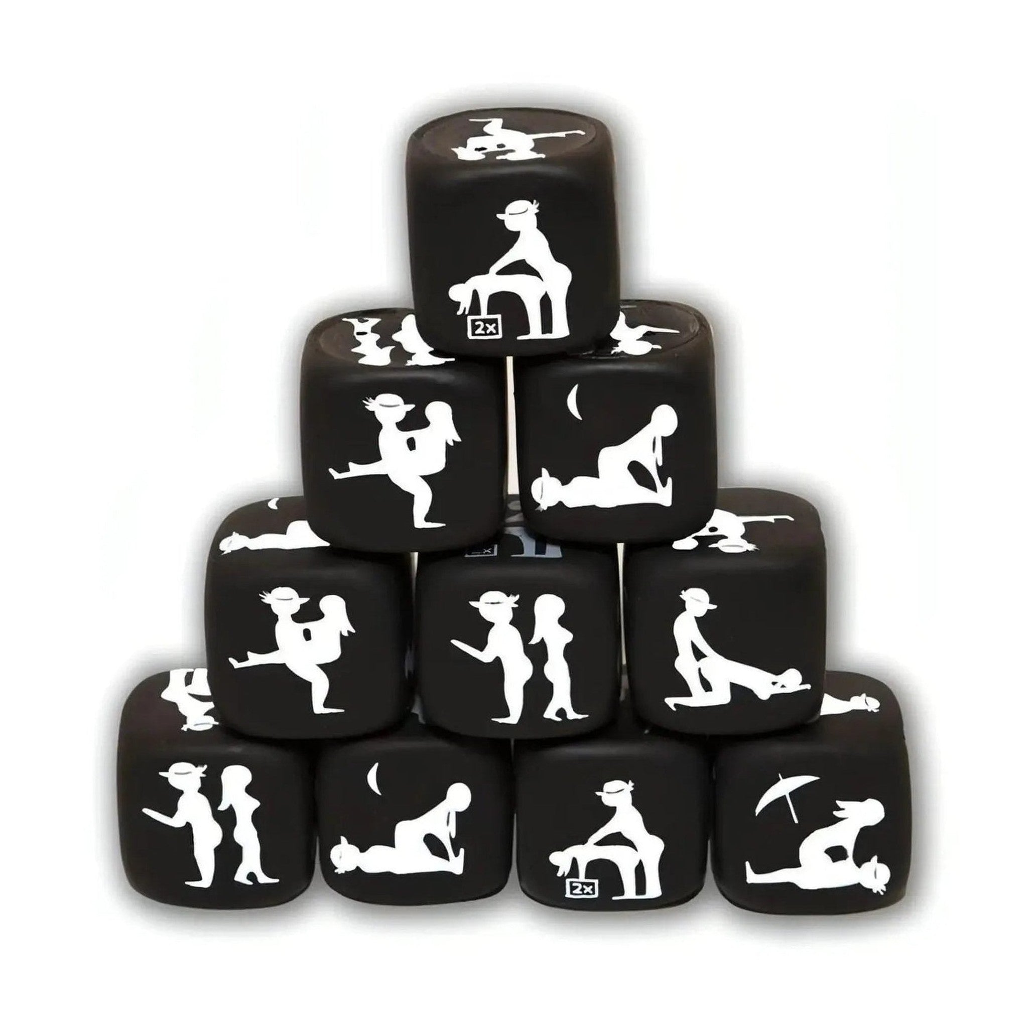 Diablo Picante Dado Delle Posizioni - Nero