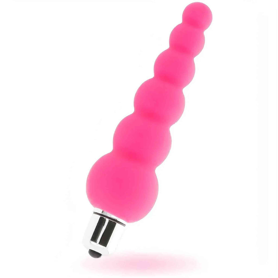 Gradual Diameter Bead Anal Dildo with powerful vibration