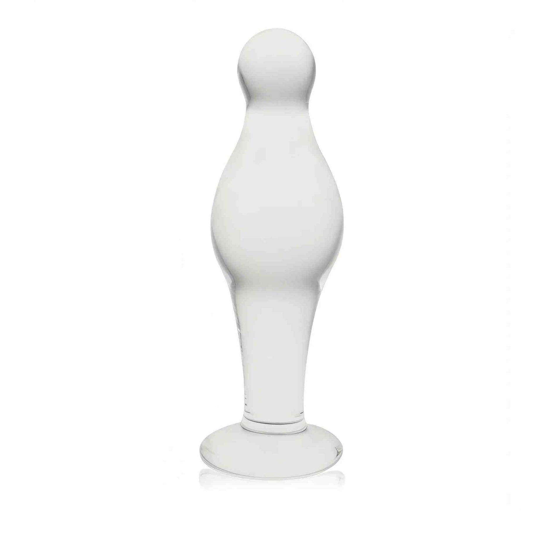 Dildo Anale in Vetro - Trasparente