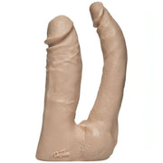 Dildo doppio penetrazione con aggancio vac-u-lock