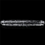Double Dong Morbido 12″ - Trasparente