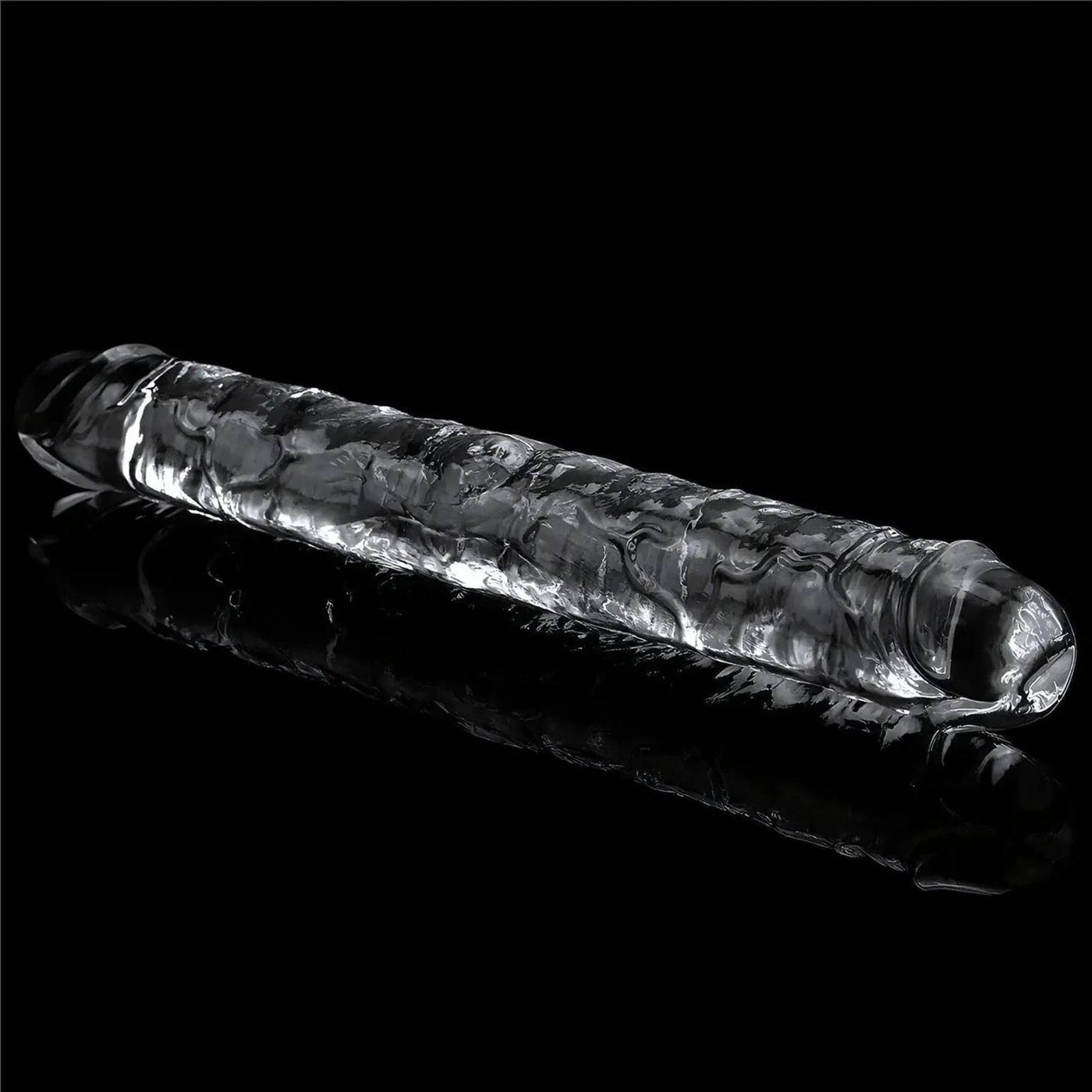 Double Dong Morbido 12″ - Trasparente