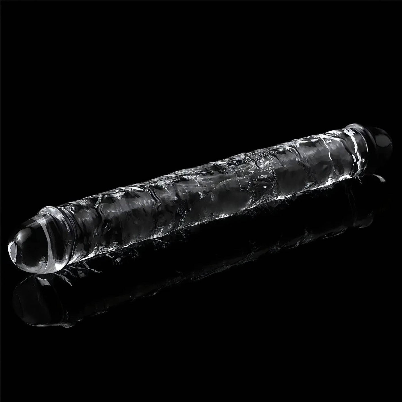 Double Dong Morbido 12″ - Trasparente