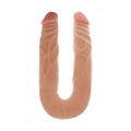 Double Dong Realistico 14 inch - Rosa Carne