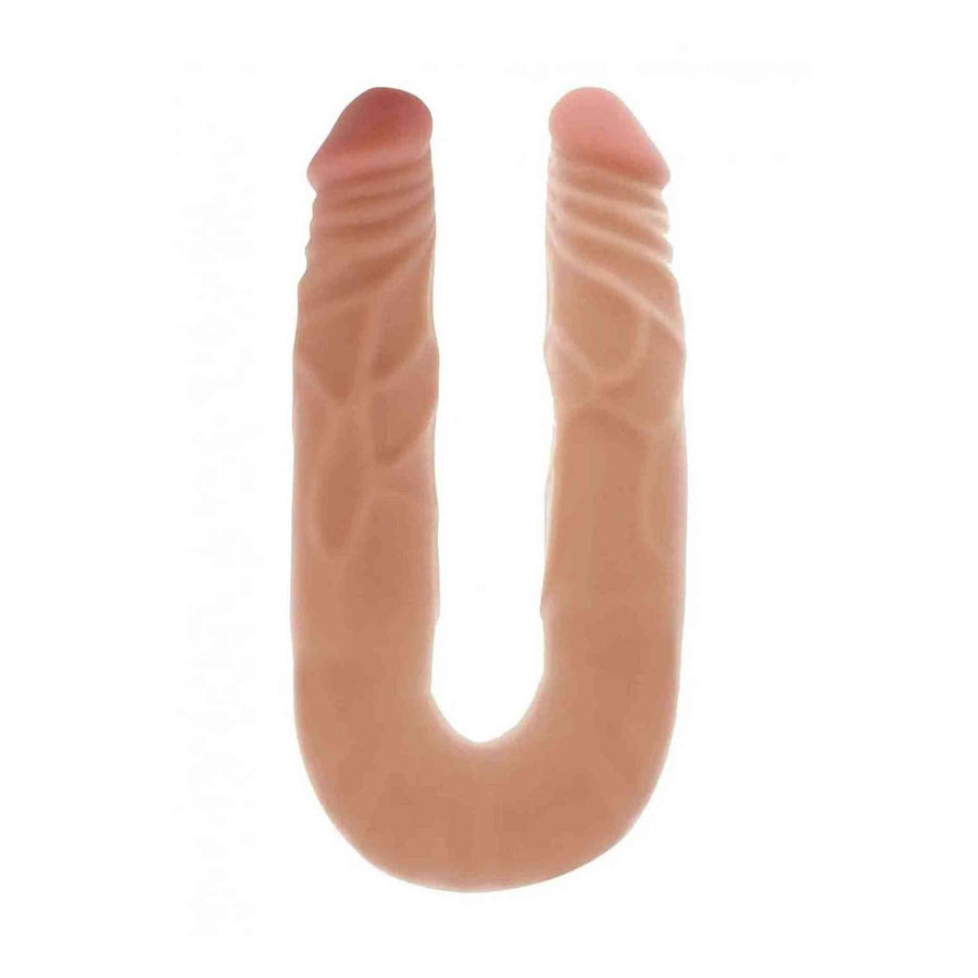 Double Dong Realistico 14 inch - Rosa Carne
