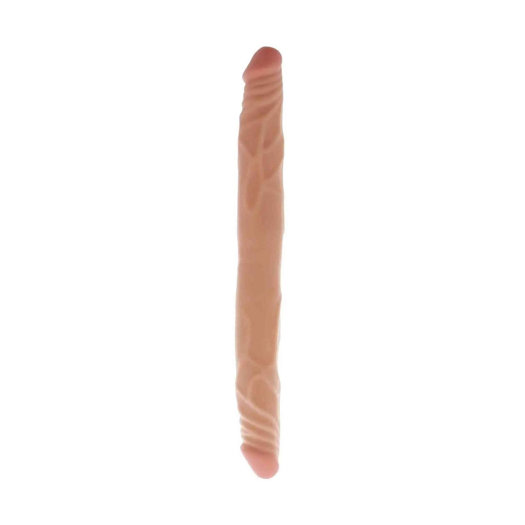 Double Dong Realistico 14 inch - Rosa Carne
