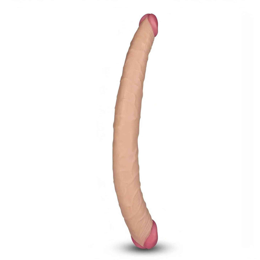 Double Dong Ultra Realistico 14″ - Rosa Carne