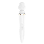 Double Wand-er Wand Vibrator - White
