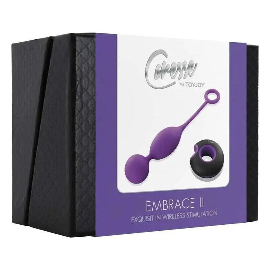 Embrace II - Wireless Vibrating Balls with Wireless Remote Control - Medical Silicone