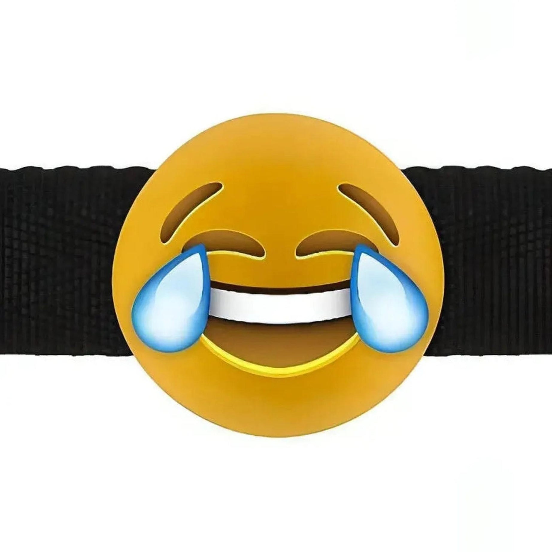 EmoGag - Ball-gag regolabile con faccina Emoji sorridente