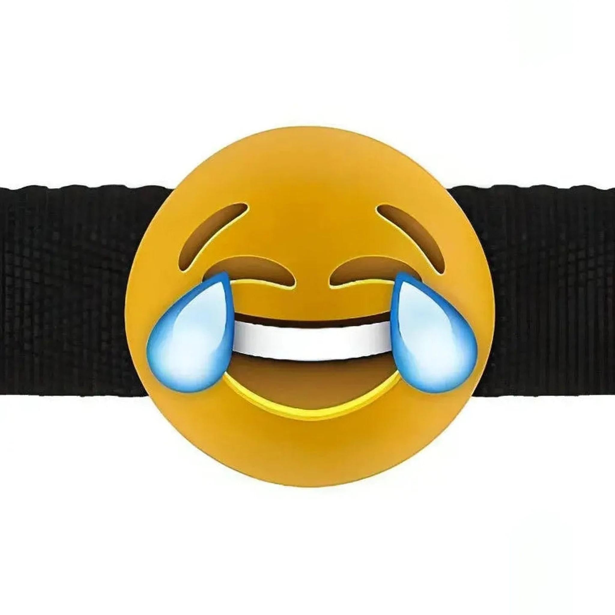 EmoGag - Ball-gag regolabile con faccina Emoji sorridente